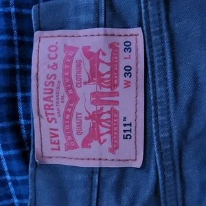 Levi Strauss & Co Waterless 511 Jeans 30x30